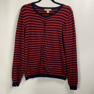 3For$20  Banana Republic Red/Black Cardigan size: large